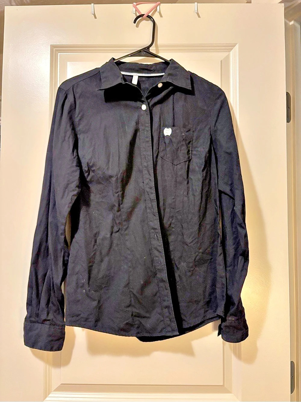 Cinch Black Button Down Shirt